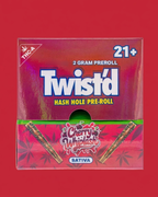 Twist'd Hash Hole Pre Roll | Cherry Whiplash 2g | Sativa