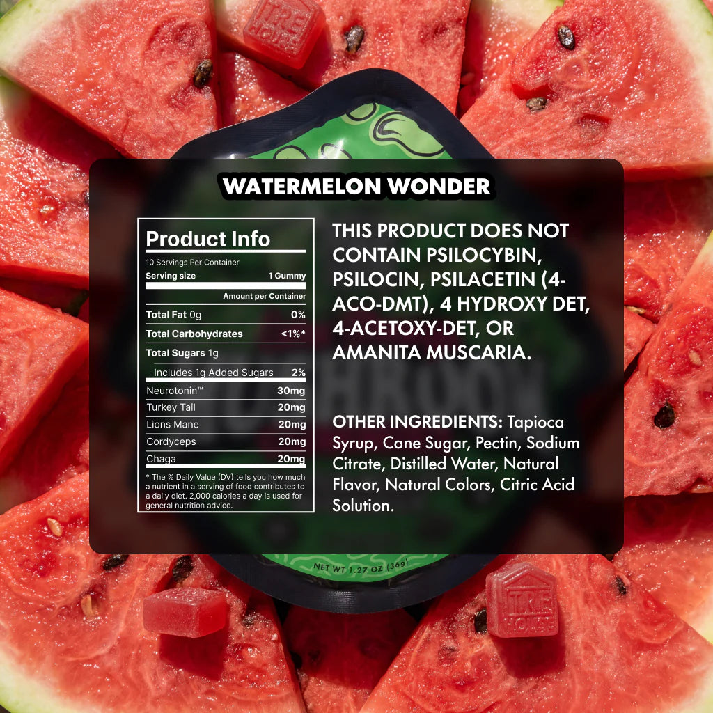 TRE House Mushroom Gummies | Watermelon