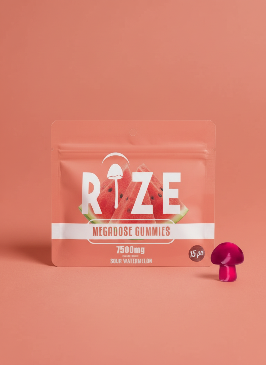 Rize 15pc 7500mg Gummies | Watermelon