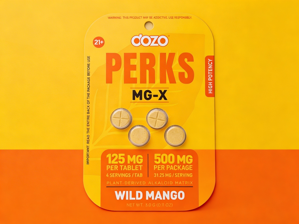 Dozo Perks | MG-X 500MG Wild Mango
