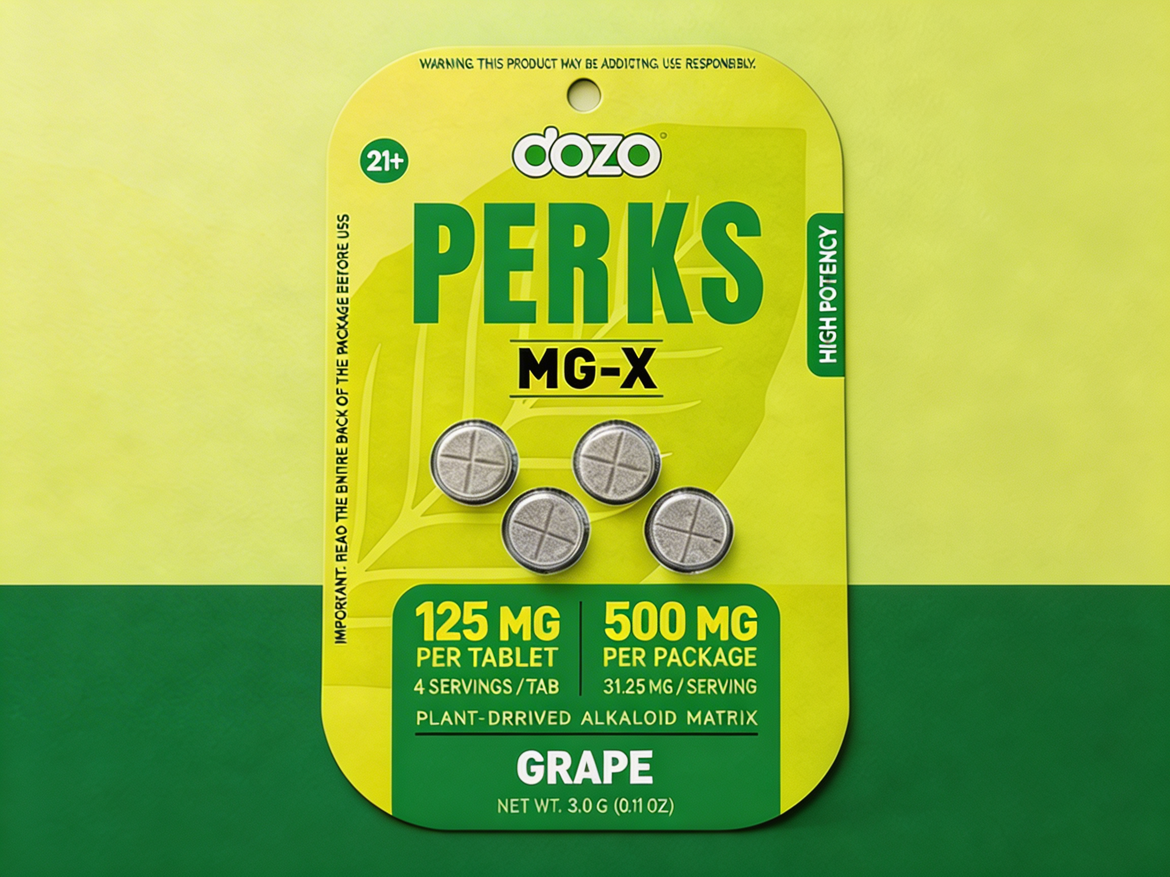 Dozo Perks | MG-X 500MG Grape