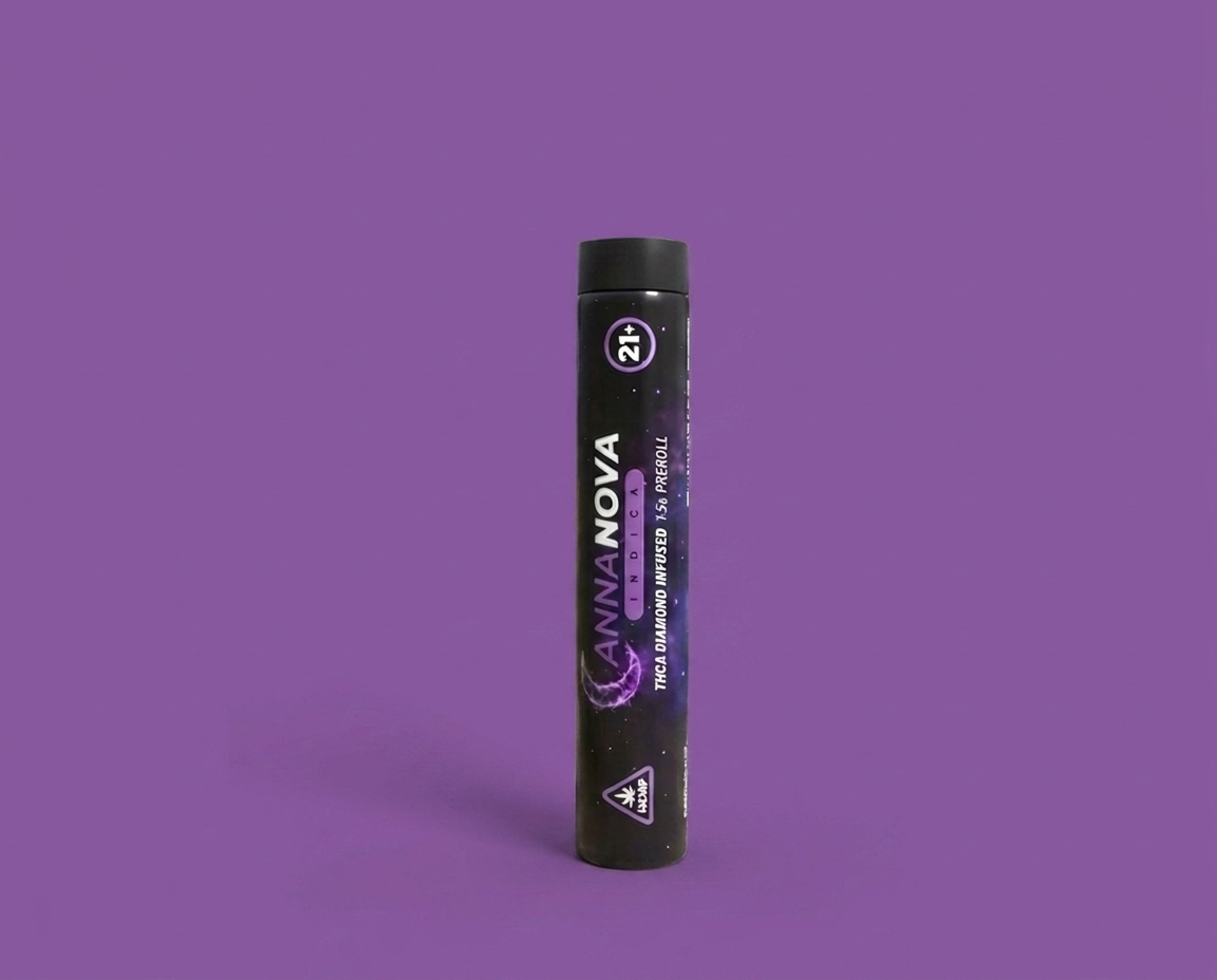 CannaNova | 1.5g Diamond Infused Preroll - Northern Lights - Indica