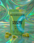 Kratom Addicts Premium Gummies Sour Apple