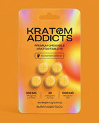 Kratom Addicts Premium Chewable Tablets Monster Mango alternate