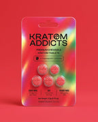 Kratom Addicts Premium Chewable Tablets Strawberry Dream alternate