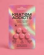 Kratom Addicts Premium Chewable Tablets Watermelon Wonder alternate