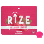 Rize 15pc 7500mg Gummies | Blue Razzberry